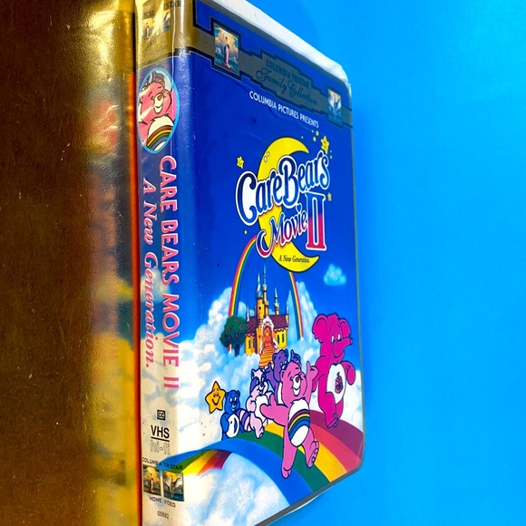 CARE BEARS 1986 MOVIE II A NEW GENERATION COLUMBIA TRISTA COLLECTION VHS 77min - Picture 7 of 13